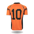 Günstige Großhandel Fußball Jersey Orange Fußball Uniformen für Teams